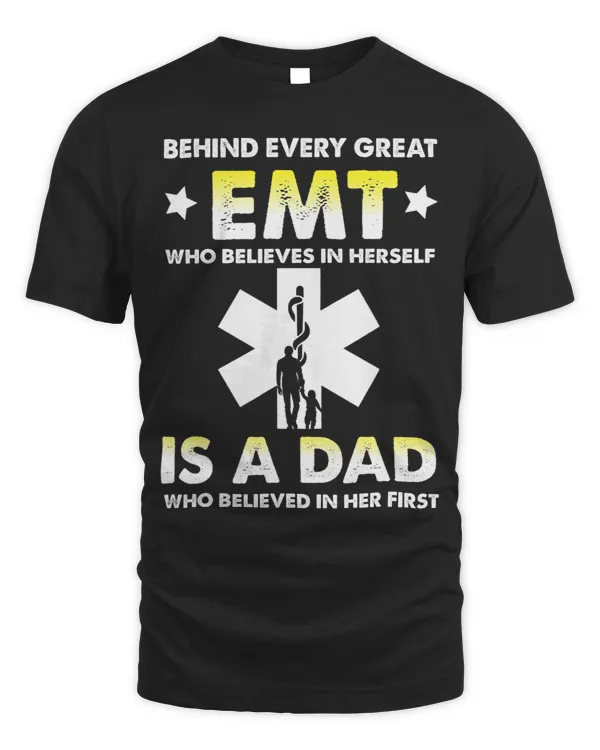 Behind Every Great Quote EMT Who Believes In Her First Tee