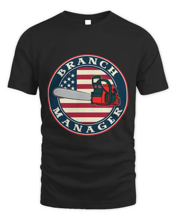 Chainsaw American Flag Branch Manager