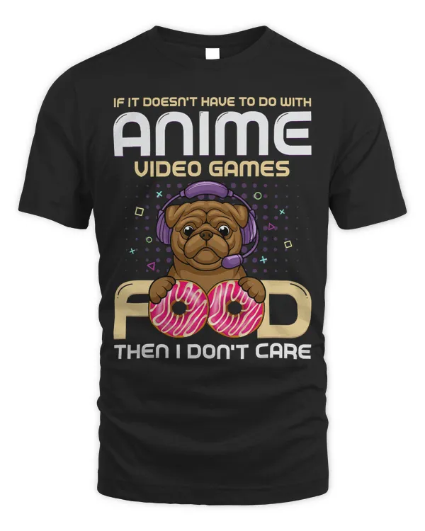 Pug Lover Anime Art for Men Women Boys Pug Anime Merch Anime Lovers 209 Pugs Dog