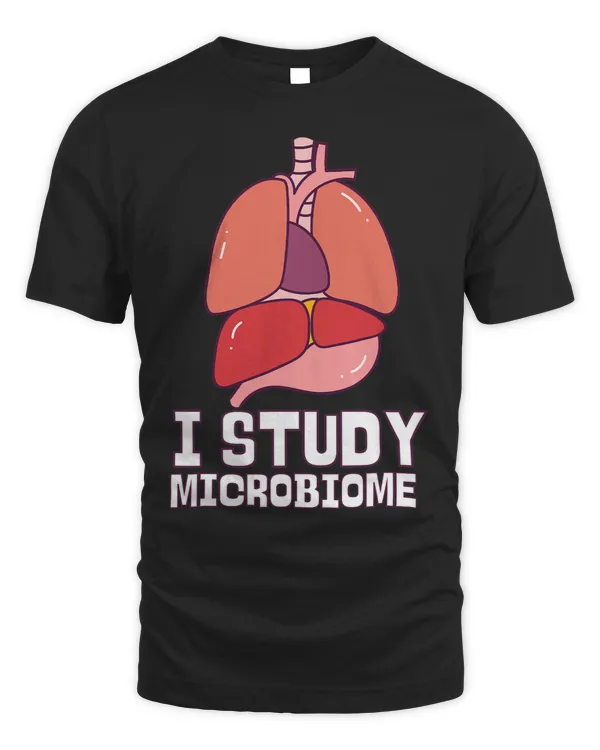 Microbiome Research Scientist Shirt Lab Workers Gift
