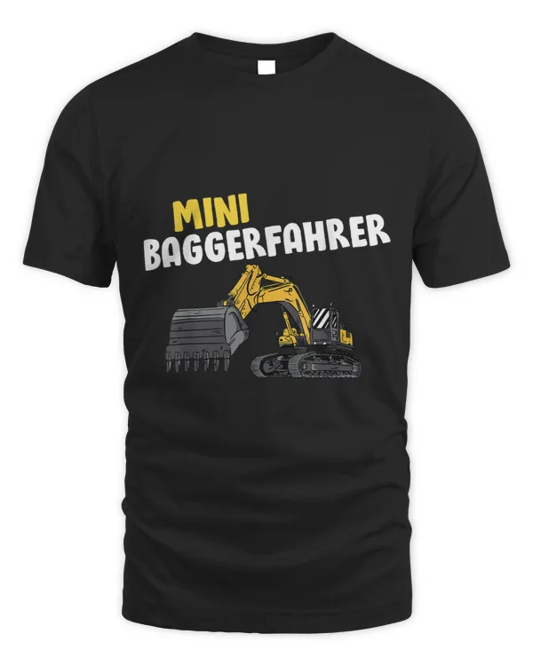 Mini excavator driver excavator construction site
