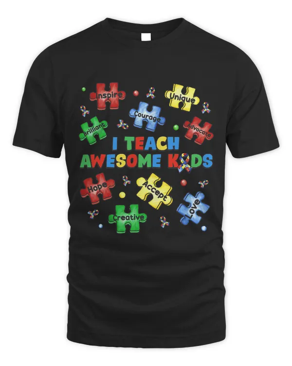 i teacher awesome kids autism teacher awareness gift for tea