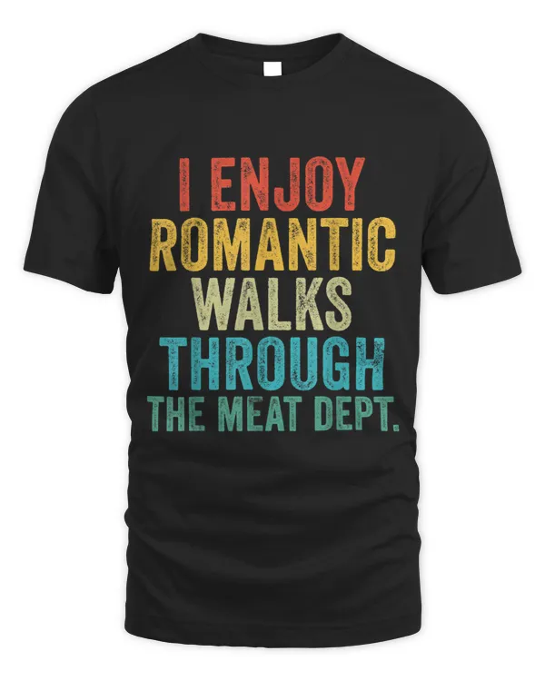 I Enjoy Romantic Walks Vintage Funny BBQ Smoker Barbecue