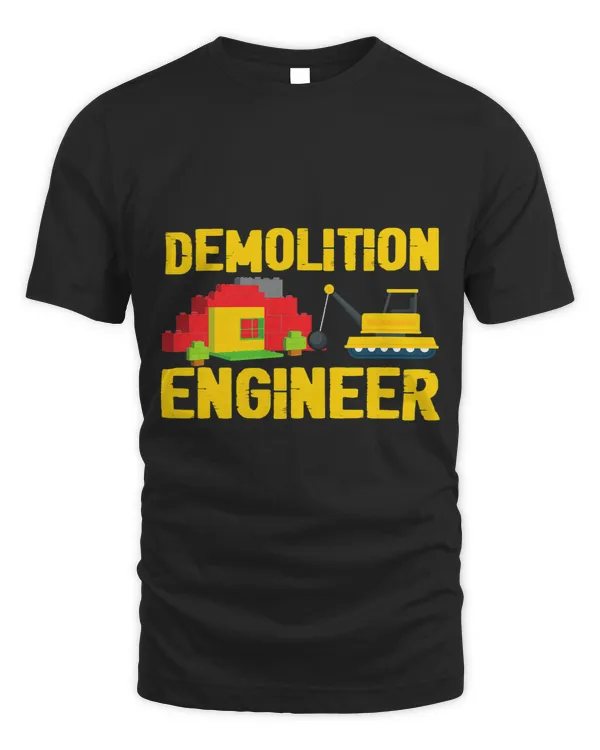 Demolition Engineer Master Builder Building Blocks Bricks