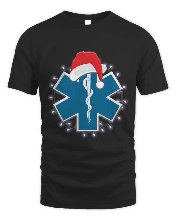 EMT Paramedic EMS Christmas Star of Life First Responder