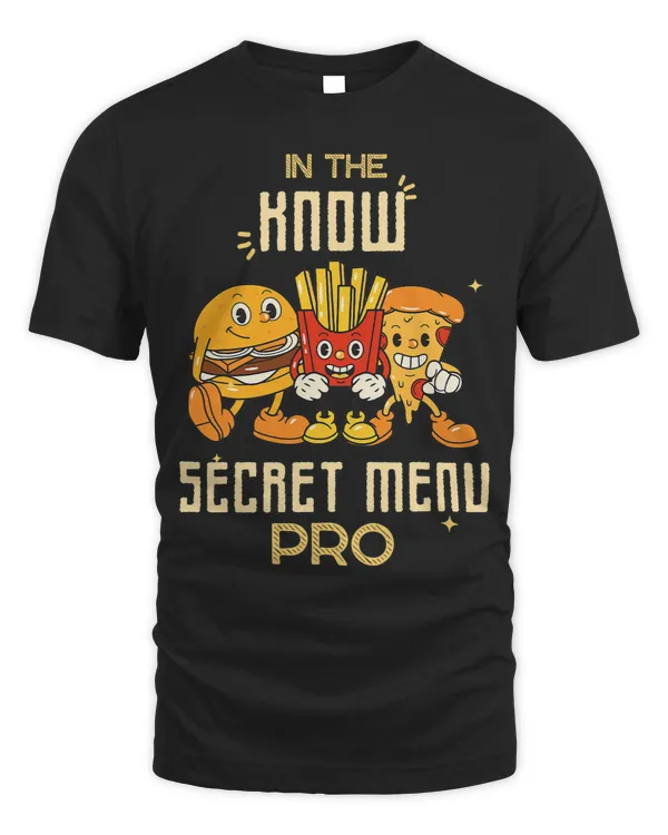 Funny Eat Secret Menu Fast Food Restaurant Lover Chef