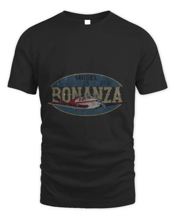 Model 35 Bonanza Since 1945 Retro Vintage Airplane