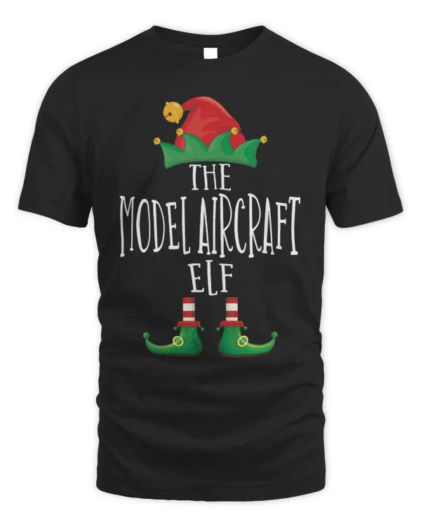 Model Aircraft Elf Shirt Family Matching Pajamas Christmas