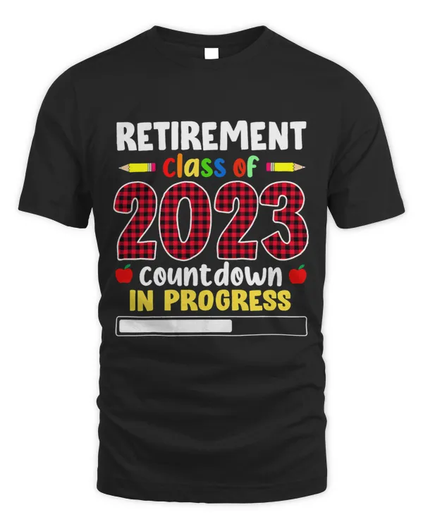 Retirement Class Of Countdown In Progress Teacher