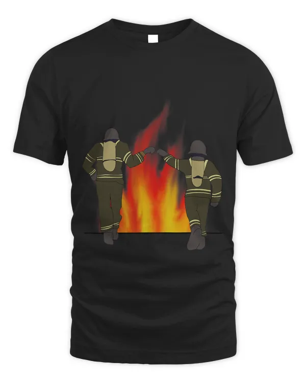Fist Bump Firefighter Fire Department Brigade