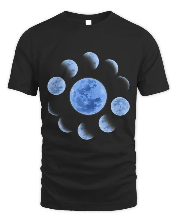 Outer Space Astronomer Scientist Moon Cycle Astronomy