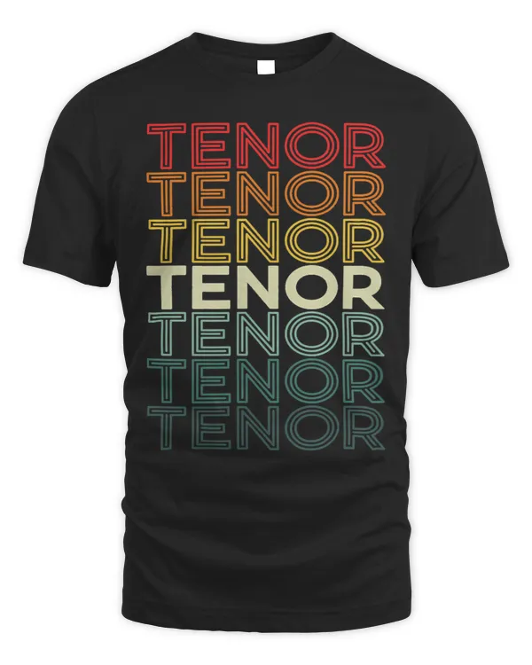Tenor repeating word Barbershop Quartet Singer