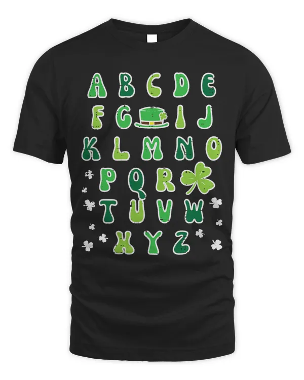 St Patricks Day ABC Alphabet Saint Pattys Paddys Teacher
