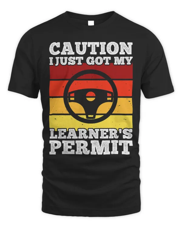 I Just Got Learners Permit Funny New Driver Boys Girls 1