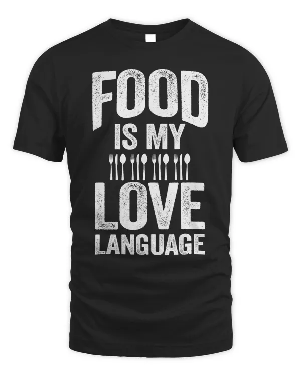 Food Is My Love Language Dinnerware Gourmet Executive Chef 1
