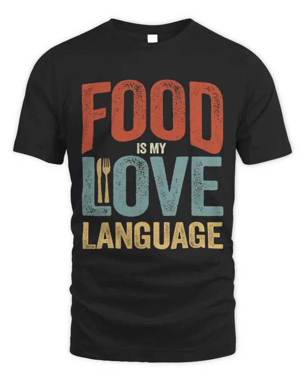 Food Is My Love Language Dinnerware Gourmet Executive Chef