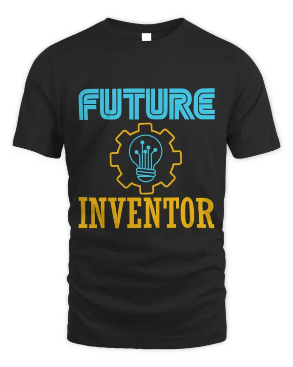 Future Inventor Lightbulb Crew Invention Boy Creator Kids