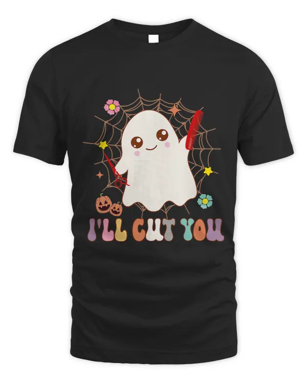 Boo Ghost Hairstylist Ill Cut You Costume Halloween 2