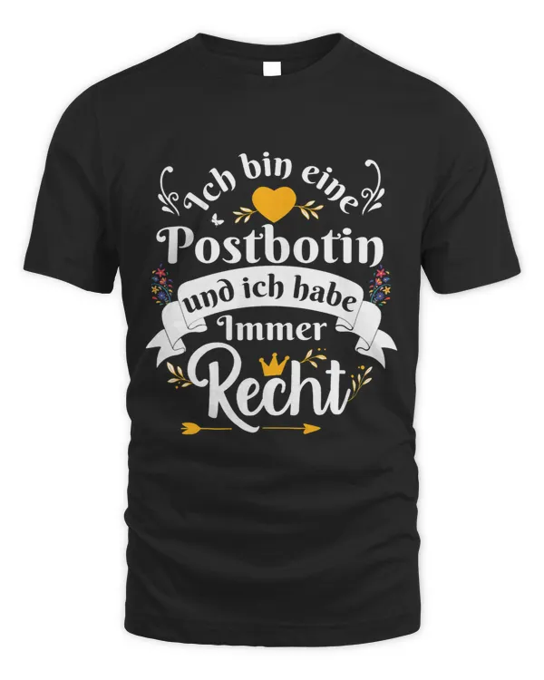 Ich Bin Eine Postbotin Always Right For Ladies Postman