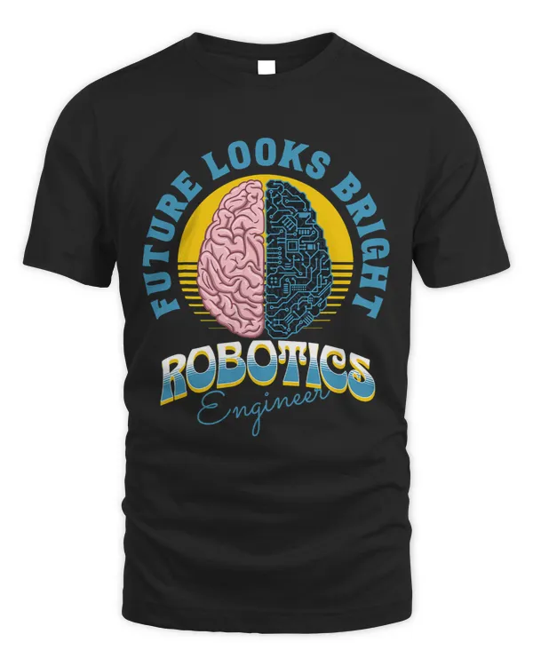 Future Looks Bright Robotics Engineer College Graduation