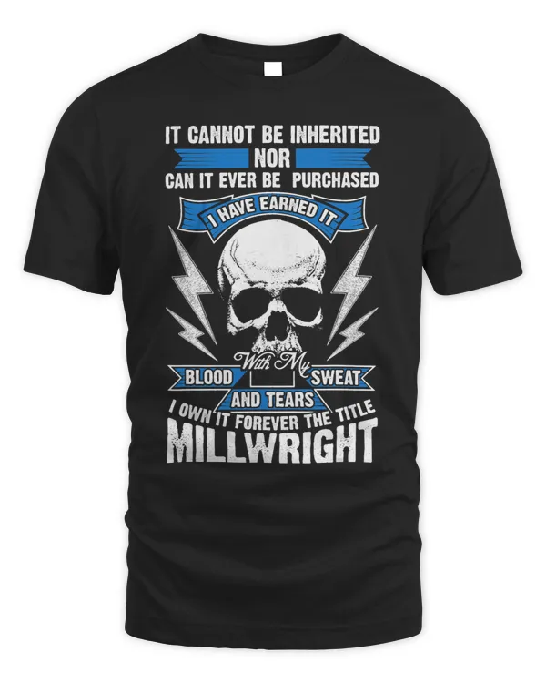 Vintage Millwright Machinist Funny Profession Men Women Gift