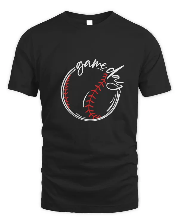 Softball Mom Baseball Mom Game Day Womens Mothers Day 2023 T-Shirt