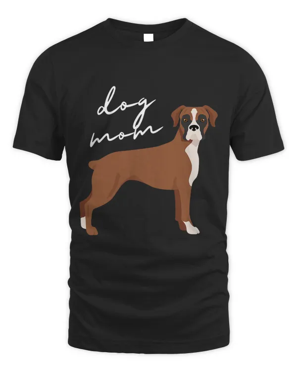 Boxer Fawn Boxer Mom Woman Boxers Dog