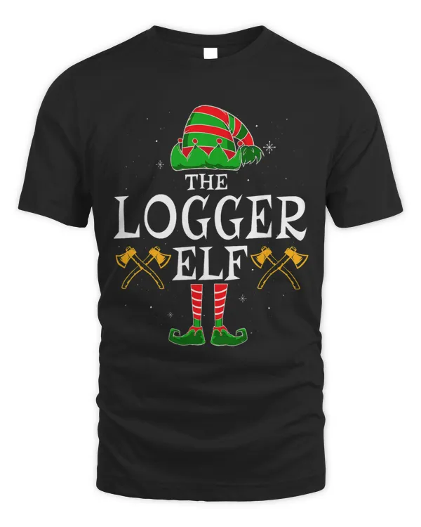 The Logger Elf Matching Family Christmas Trees Logging