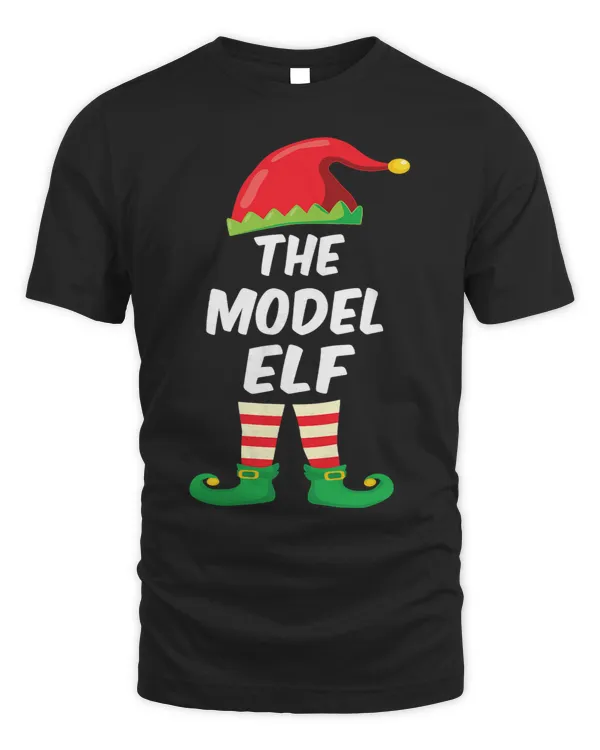 The Model Elf Family Matching Funny Christmas Costume Party
