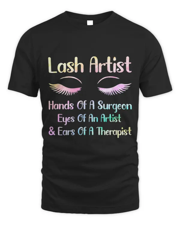 Lash Artist Eyelash Tech Therapist Extensions Colorful