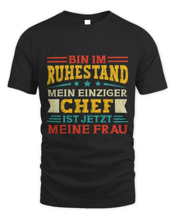 Mein Chef ist meine Frau Geschenke im Ruhestand Retirement