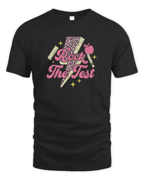 Rock The Test Testing Day Motivational Teacher Student_2