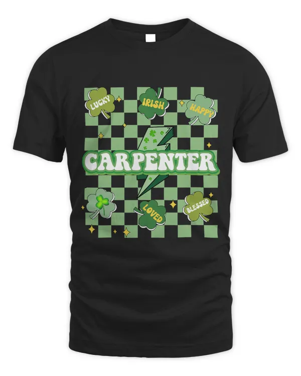 Lucky Carpenter Conversation Shamrocks Pattys Day Groovy