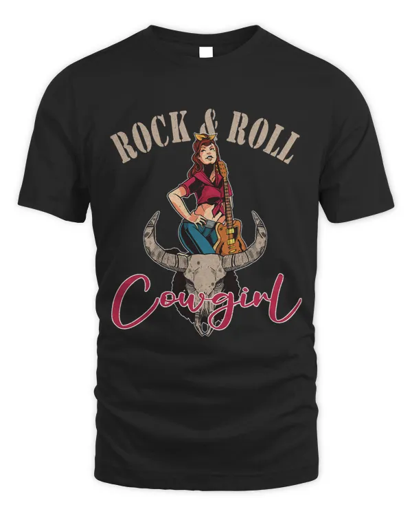Rock and Roll Cowgirl Southern Girl Music Concert Womens