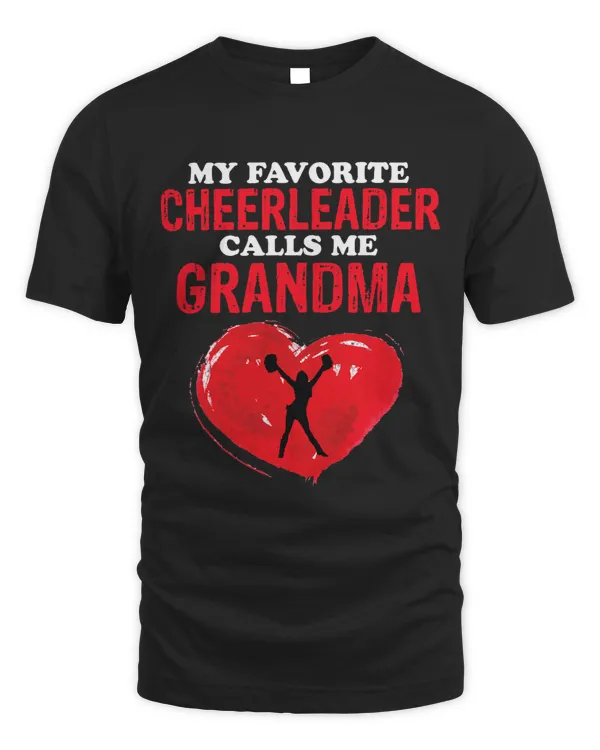 Calls Me Grandma Cheerleader Cheer Womens Cheerleading