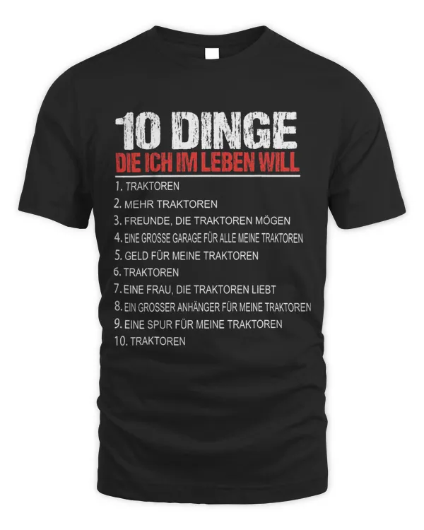 10 things I want in life tractors vintage tractors