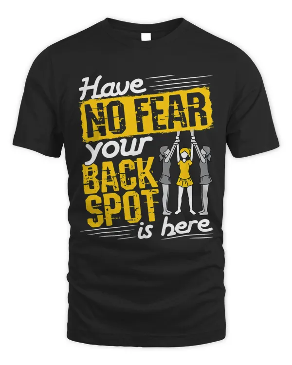 Have No Fear Backspot Back Spot Cheerleading Cheerleader 1