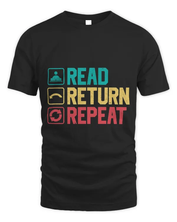 Funny Library Themed Art Librarian Men Women Library Worker