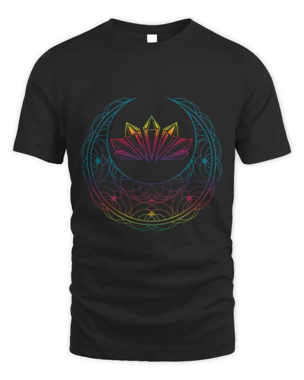 Colorful Crystals Stargazer Luna Stars Celestial Body Moon