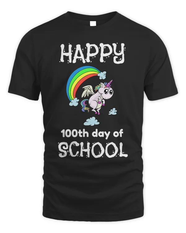 100 days of school Flying unicorn