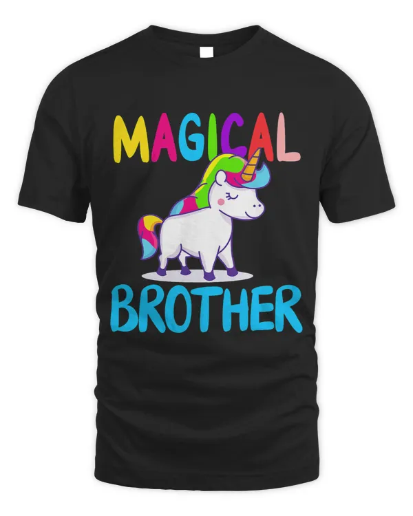 Funny Magical Brother Trendy Unicorn Brothercorn Vibrant