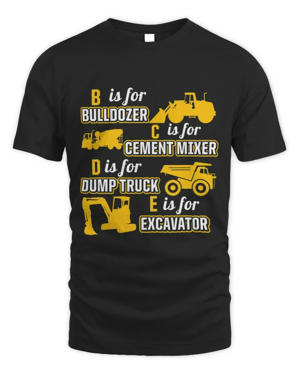 Heavy Equipment Operator Alphabet