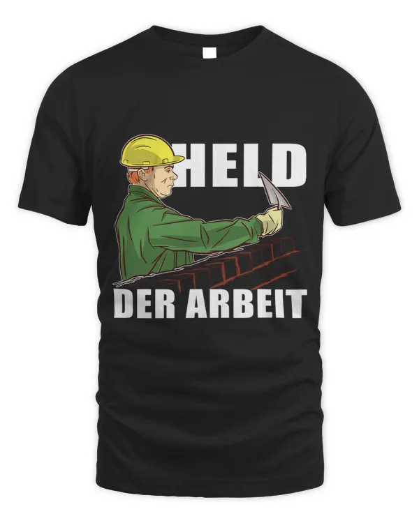 Held of Arbeit Maurer Construction Worker Employee Thank You