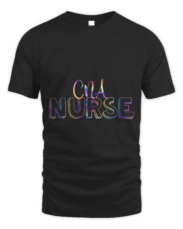 Cute Tie Dye Certified Nursing Assistant CNA Nursing