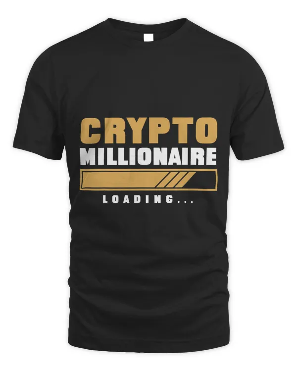 CRYPTO MILLIONAIRE LOADING Currency Trading Hodl Vintage BTC