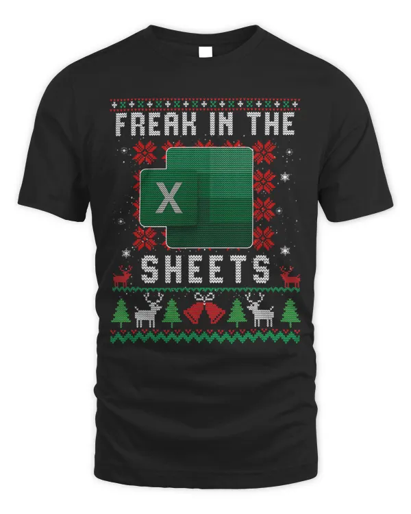 Freak In The Sheets Excel Spreadsheet Ugly Christmas Sweater