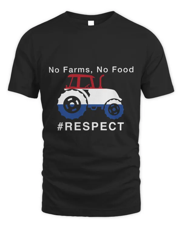 I stand with dutch farmers respect No farms no food
