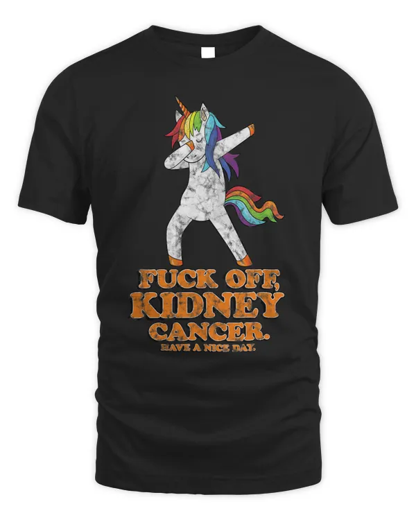 Fuck Off Kidney Cancer Funny Unicorn