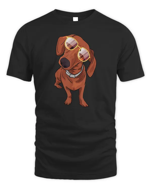 Dachshund Shirt, Funny Tee for Cute Dog Lovers_1