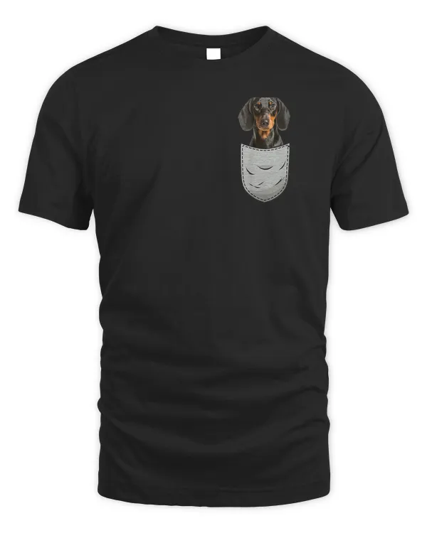 Dachshund Wiener-Dog Weenie Chest Pocket Dog Lover & Owner